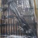 12 Panel No Dig Decorative Garden Fence - 42in H x 26.5 ft L, Tall Animal Barrier for Dogs, Rabbits, Rustproof Metal Wire Panels for Yard, Patio, and Outdoor Border Use