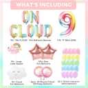 Cloud 9 9th Birthday Party Decorations for Girls