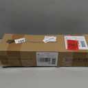 6.6 FT Heavy Duty Sliding Barn Door Hardware Kit-Smoothly and Quietly-Easy to Install with Adjustable Floor Guide,Door Hook and 2 Handles-Fit 1 3/8-1 3/4" Thickness (Black)(J Shape Hangers)