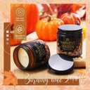Conelist 6 Pcs Holiday Candle Gifts for Women Bulk Farmhouse Scented Soy Candles with Lid Vintage Glass Jar for Women Men Home Birthday Office Holiday Party Favor Supplies Decor Gifts (Elegant Xmas)