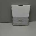 Malden International Designs Black Sleek With Silver Inside Border Picture Frame, 5x7, Black