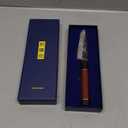 HOSHANHO Paring Knife 3.75 Inch Peeling knife, Razor Sharp Japanese High Carbon Steel Small Kitchen Knife, Hand Forged Fruit Knives for Peeling & Coring with Ergonomic Handle