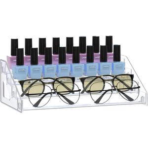 Sunglasses Organizer - Clear Eyeglasses Display - Eyeglasses Storage - Essential Oils Holder(4 Layer)