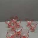 10 Pcs Galentines Day Party Supply Pink Martini Glasses 10 oz Valentine's Day Heart Shaped Martini Glasses Acrylic Heart Shaped Cups for Wedding Bridal Shower Birthday Bachelorette