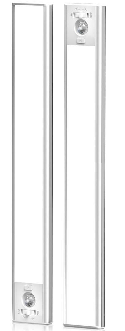 Under Cabinet Lighting, 3200mAh Rechargeable Motion Sensor Light Indoor, LED Battery Operated Cabinet Lights, Dimmable Closet Light, Wireless Under Counter Lights for Kitchen (2pack) (13 inch)