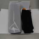 Tire Inflator Portable Air Compressor, 5X Faster Portable Air Pump for Car Tires with Powerful Battery, 180PSI Cordless Air Pump with Digital Pressure Gauge for Cars, Bike & Motorcycle Tires, Ball (Black)