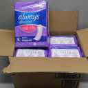 Always Discreet Adult Incontinence Pads for Women, Heavy Absorbency, Long Length, Postpartum Pads, 156 Count (4 Packs of 39)