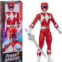 Power Rangers Mighty Morphin Red Ranger 12-Inch Action Figure Toy Inspired by Classic TV Show