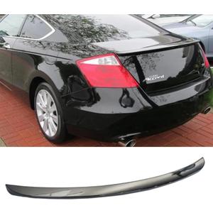 MUTUSAISI Gloss Black Rear Trunk Lip Spoiler Wing Compatible with Honda Accord Coupe 2DR EX/EX-L/LX-S 2008 2009 2010 2011 2012 Accessories