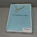 DEITAS Luxury 1200 Thread Count 100% Cotton Sheets Queen 3 PC Set - Sateen Weave Ultra Soft & Silky, Easy Care 3 Piece Set with Pillowcases(White)