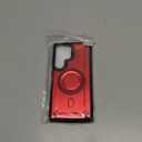 BENTOBEN for Samsung Galaxy S25 Ultra Case 2025,[Compatible with MagSafe] [Military-Grade Protection] Armor Series Magnetic Phone Case for Samsung S25 Ultra 6.9 Inch, Red