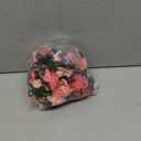 Citinny Fall Outdoor Artificial Flowers Bushes UV Resistant Fake Flowers Small Decorations Champagne