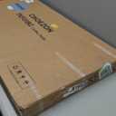 41.3" Folding Coffee Table with Safety Buckles, Low Coffee Table, Portable Floor Table, for Sitting on The Floor, for Living Room, Bedroom, Balcony, Caravan, Greige and Black TKF01BG