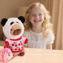Capybara Plush with 9 Pcs Capybara Costume, Kawaii Dress Up Capybara Stuffed Animal, Dress Up Cute Capybara Plushies for Kids Girls Boys