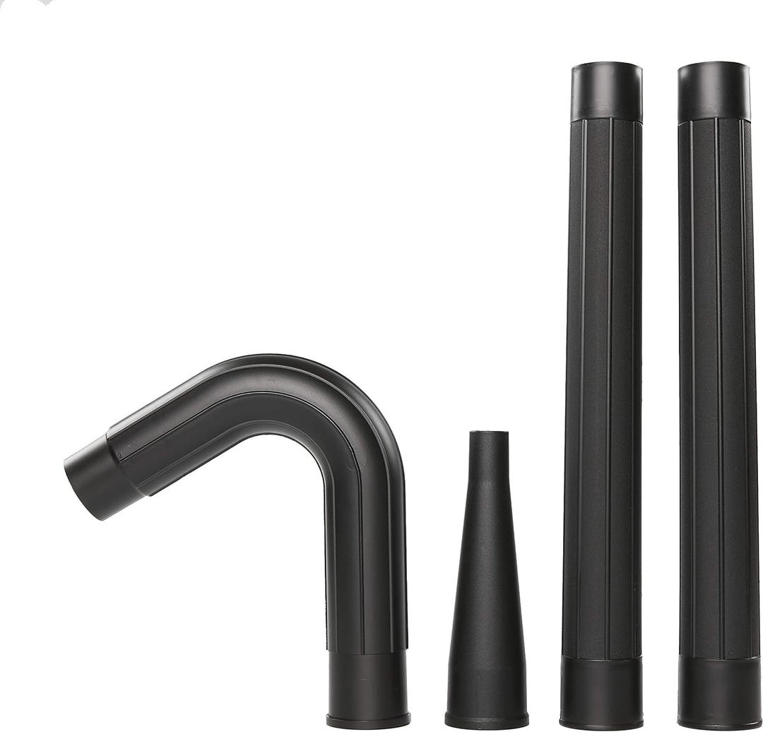 CRAFTSMAN CMXZVBE38640 2-1/2 in. Gutter Cleaning Wet Dry Vac Attachment Kit, Industrial-Grade Shop Vacuum Accessory for Cleaning or Blowing Debris from Gutters, Fits 2-1/2 in. Hose Diameter