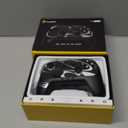 EasySMX S10 Elite Wireless Controller for Switch 2 with One-Key Wake-Up, Hall Effect Anti-Drift Joysticks, Programmable Buttons, HD Rumble, Motion Control and NFC, Multi-platform Controllers (Black)