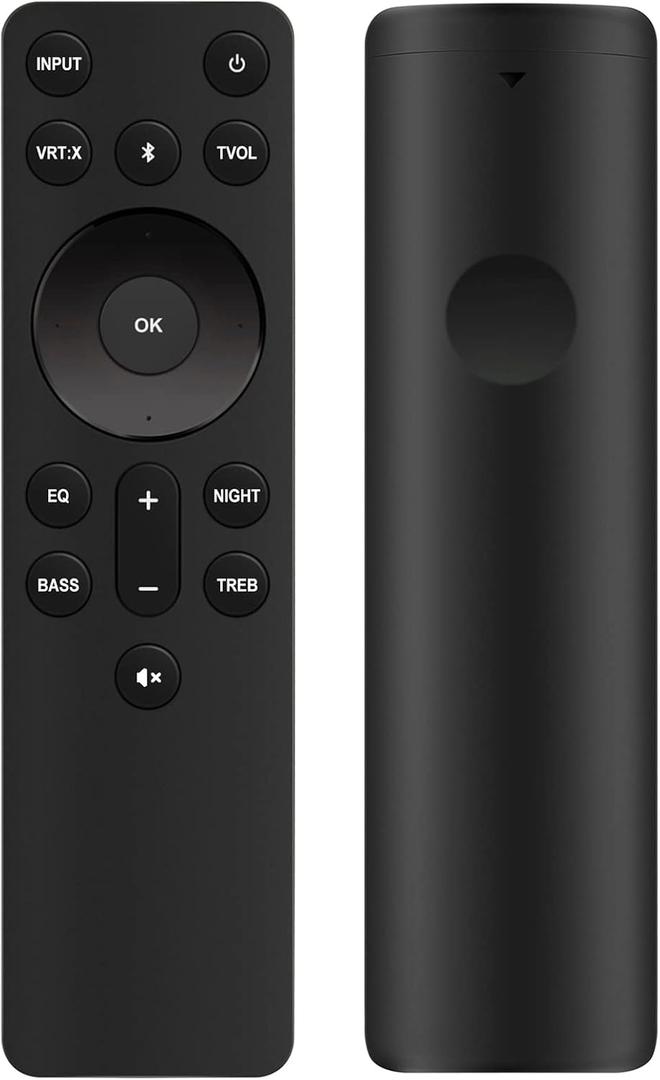 New ND2020 V1.0 Replacement Infrared Remote Control fit for VIZIO V-Series 2.1 Home Theater Sound Bar & 2.0 Sound Bar V21dJ8 SB2020nJ6 V20J8 M21dH8 SB2021nJ6 V20xJ8 M213adK8 SB3620nH6 V20xtK6