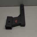 TOPTOW Trailer Receiver Hitch Extender Adapter 6" Drop/Riser, 8.5" and 10.5" Extension Length, 2" Shank, 7500lbs Towing Capacity, Matte Black