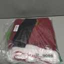 Green Santa Claus Costume for Men Furry Santa Suit Deluxe Complete Adult Santa Costume for Christmas Cosplay Holiday (Large)