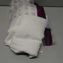 jinchan Soft Linen Curtains Set 2 Panels, Off White Curtains 72 Inch Length, Farmhouse Light Filtering Drapes for Living Room Bedroom, Sheer White Drapes Back Tab Top (W50 x L72, Off White)