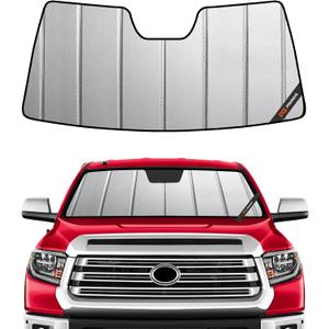 Pigenius Windshield Sun Shade for Toyota Tundra 2014-2021 Front Window Sunshade - Safeguard