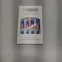 Long Coffin Press on Nails French Fake Nails with Leopard Print Designs Blue Gradient Acrylic False Nails Glossy Stick on Nails for Women Reusable Nail Kit with Nail Glue Adhesive Tabs 24Pcs