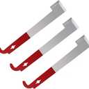 witbee 3pcs J Hook Bee Hive Tool, Bee Hive Scraper Tool, Stainless Steel Hive Scraper Tools Beekeepers Beekeeping Equipment for Scraping Your Beehive and Supplies Clean of Wax