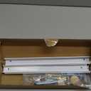 Bifold Door Hardware Kit with Track, Top & Bottom Pivot, Spring, Metal Pivot Pin and Steel Track (36 inch)