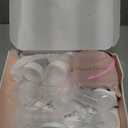 Lulia Double Electric Breast Pump, Breastfeeding Pump 4 Modes & 9 Levels, Low Noise, Anti-Backflow & LED Display, BPA Free, Portable Breast Pumps with 24mm Flange (White)