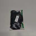 Women's Mesh Shrug Tie Front Cropped Bolero Cardigan Long Sleeve Top Sheer Shawl for Evening Dress (Black,S)