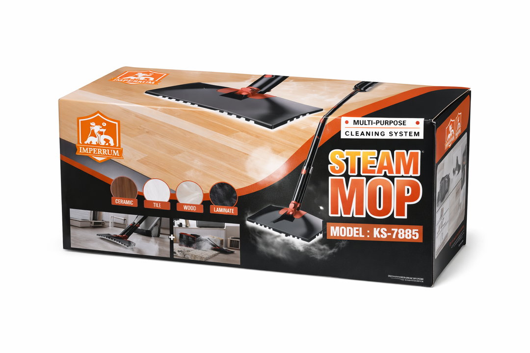 Steam Mop Cleaner 10-in-1 with Convenient Detachable Handheld Unit, Laminate/Hardwood/Tiles/Carpet Kitchen - Garment - Clothes - Pet Friendly Steamer Whole House Multipurpose Use