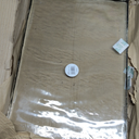 47th & Main Recycled Glass Appetizer Tray Serving Board, 18" x 12", Clear/Textured