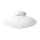 Nuvo SF77/823 Round Close to Ceiling Fixture, White -12 Inches
