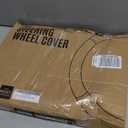 PIC AUTO Steering Wheel Cover, Silk Grain Leather Car Steering Wheel Protector, Comfortable Grip, Universal 14.5-15.5 Inch Anti-Slip Steering Wheels Accessories for Men & Women (Mint)