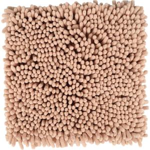 Locker Rug School Rugs Carpet Chenille 100% Microfiber Locker Carpet with Non Skid Backing Locker Decorations (Taupe, 10 * 10) (10" x 10" (Rectangular))