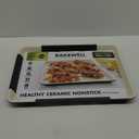 GreenPan Reserve Bakeware 13"x18" Half Baking Sheet Pan, Ceramic Nonstick Baking Pan, PFAS & BPA Free, Gold Handles, Durable Steel, Versatile & Space Saving Ovenware, Freezer to Oven Dish, Oxford Blue