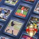 1000ct Semi Rigid Card Holders & 1000ct Card Sleeves for PSA, SGC, BGS, CSG Graded Card Submissions, Semi Rigid Baseball Cards Sleeves Protectors, PSA Graded Trading Cards Sleeve