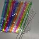 24 Pcs BPA Free Reusable Straws with a brush