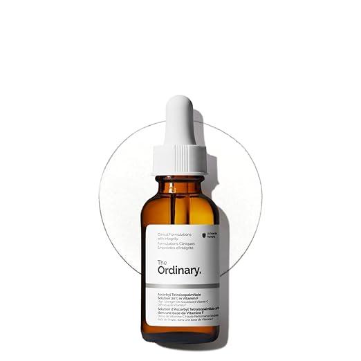 The Ordinary Ascorbyl Tetraisopalmitate Solution 20% in Vitamin F, Hydrating Vitamin C Oil for Even Skin Tone, 1 Fl Oz