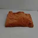 Simple&Opulence Burnt Orange Throw Blanket for Couch-Super Soft Blankets 50x70 Inches Cozy Lightweight Flannel Fleece Blanket for Home DecorGeogrid Pattern