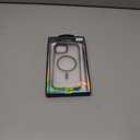 Magnetic for iPhone 15 Case, Compatible with MagSafe, Military Grade Drop Protection, Slim Matte Translucent Shockproof Anti-Fingerprint Phone Cover, Matte Black