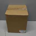 Ribbed Glass Vase, Flower Vase, Fluted Clear Vases for Flowers, Modern Vases for Living Room, Dining Table, Entryway, Shelf, Wedding, Office, Coffee Table, Birthday, 7.5 Inches