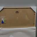 Yaetm 16x20 Picture Frame Matted to 11x14 Set of 2, Natural Solid Oak Wood Frame 16x20 for Photos, Posters & Art Prints, Horizontal and Vertical Wall Mount (2 pack, Oak)