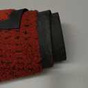 Yimobra Large Door Mat 36x24, All-Weather Waterproof Non-Slip Welcome Matt Outdoor, Heavy Duty Non Slip Doormat for Entryway for Patio and Garage Indoor, Easy Clean, Black Red