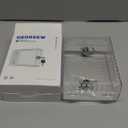 Large Thermostat Lock Box Cover with Key, Clear Thermostat Cover with Lock Compatible With Honeywell Home Thermostat On Wall, AC Lock Box Cover with Key Fits Thermostats 5"H x 6" W or Smaller