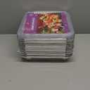 Findful (35 Pack) 8x8 Aluminum Pans with Clear Plastic Lids - Square Baking Cake Pans - Foil Pans with Lids - Disposable Food Containers Great for Cooking, Heating, Storing, Prepping Food