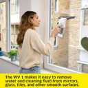 Krcher WV 1 Electric Window Vacuum Squeegee 10" - Perfect for Showers, Mirrors, Glass, and Countertops - Electric Squeegee