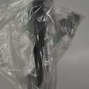 4 Pack - 16 inch Black Hidden L Shelf Bracket (1/5 Inch Thicked) Iron Floating Shelf Brackets Rustic Industrial Metal Brackets for Shelf Support