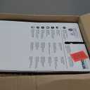 KOHLER 20110-0 Brevia, Slow Close Toilet Seat, Elongated Toilet Seat, Grip-Tight Bumpers Quick-Attach Hardware, White