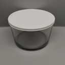 Anchor Hocking Glass Trifle Bowl with Lid, 104 oz Glass Salad Bowl with Plastic Lid